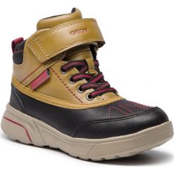 Śniegowce GEOX - J Sveggen B.Babx A J847UA 05411 C2G7M S Dk Yellow/Dk Red. Pomarańczowe śniegowce chłopięce Geox, bez zapięcia. W wyprzedaży za 229,00 zł.