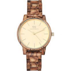 Zegarek Giacomo Design Drewniany damski GD08201. Szare zegarki damskie marki Giacomo Design. Za 385,00 zł.