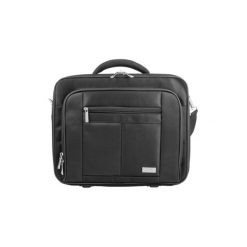Torba NATEC Boxer 15.6 cali Czarny. Czarne torby na laptopa Natec, w paski, z nylonu. Za 67,05 zł.