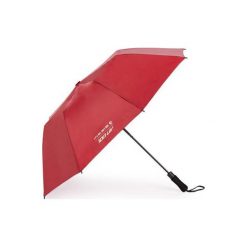 Parasol do golfa 100 UV. Czerwone parasole marki INESIS. Za 49,99 zł.