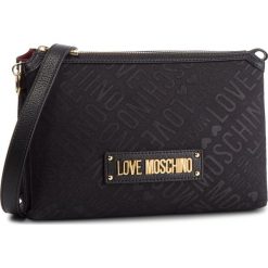 Torebka LOVE MOSCHINO - JC4028PP17LC100A Nero. Czarne listonoszki damskie marki Love Moschino, ze skóry ekologicznej, bez dodatków. Za 589,00 zł.