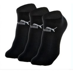Skarpetki męskie: Puma Skarpetki męskie Basic Sneaker 3pack 201103001-200 Black r. 39-42