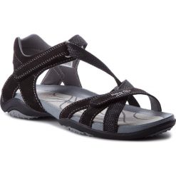 Sandały SUPERFIT - 2-00161-00 Schwarz. Czarne sandały dziewczęce marki Superfit, ze skóry ekologicznej, bez zapięcia. W wyprzedaży za 229,00 zł.