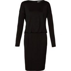 By Malene Birger Sukienka z dżerseju black. Czarne sukienki damskie marki By Malene Birger, s, bez wzorów, z elastanu, bez kołnierzyka, bez rękawów. Za 899,00 zł.