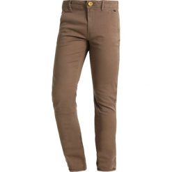 Blend SLIM FIT Chinosy mocca brown. Brązowe bez kategorii Blend, z elastanu. Za 169,00 zł.
