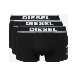 Diesel 3-pack Bokserki Czarny. Czarne bokserki męskie Diesel, z nadrukiem, z elastanu. Za 206,95 zł.