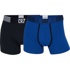CR7 Cristiano Ronaldo - Bokserki (2-pack). Bokserki męskie CR7 Cristiano Ronaldo, bez wzorów, z elastanu. Za 79,90 zł.