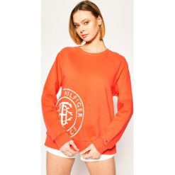 Bluza TOMMY HILFIGER Vincy WW0WW27594. Pomarańczowe bluzy damskie TOMMY HILFIGER, s, bez wzorów, z bawełny, bez rękawów, bez kaptura. W wyprzedaży za 319,00 zł.