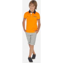 Mayoral - Szorty dziecięce 128-172 cm. Białe spodenki chłopięce Mayoral, bez wzorów, z bawełny. Za 119,90 zł.