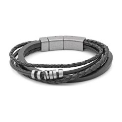 Bransoletki męskie: Bransoletka męska Fossil JF85299040