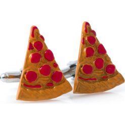 Spinki do mankietów - pizza U240. Spinki do mankietów męskie Modini Moda Męska, ze stali. W wyprzedaży za 60,75 zł.