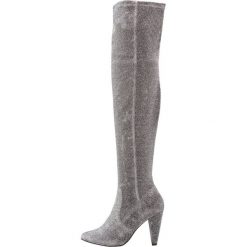 Buty zimowe damskie: New Look Wide Fit WIDE FIT BONES Kozaki na obcasie silver
