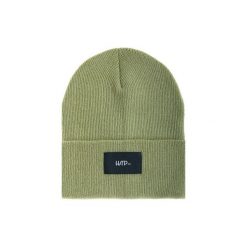 Czapka Beanie Olive (Black). Zielone czapki damskie marki Harp Team, z dzianiny. Za 49,00 zł.