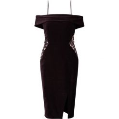 Sukienki hiszpanki: Oasis BARDOT PENCIL DRESS Sukienka koktajlowa dark purple