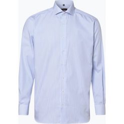 Eterna Modern Fit - Koszula męska – niewymagająca prasowania, niebieski. Niebieskie koszule męskie non-iron Eterna Modern Fit, m, z włoskim kołnierzykiem. Za 149,95 zł.
