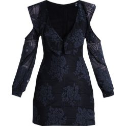 Sukienki: Missguided COLD SHOULDER LACE Sukienka koktajlowa navy