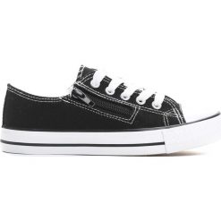 Czarne Trampki Made Off. Czarne buty sportowe chłopięce marki Born2be, z materiału, z okrągłym noskiem, na zamek. Za 29,99 zł.