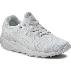Sneakersy ASICS - TIGER Gel-Kayano Trainer Evo H707N White/White 0101. Białe półbuty damskie Asics, z tworzywa sztucznego. W wyprzedaży za 279,00 zł.
