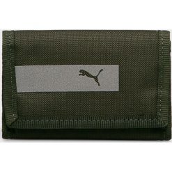 Puma - Portfel. Zielone portfele męskie Puma, bez wzorów, z poliesteru. Za 69,90 zł.