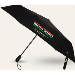 Moschino - Parasol. Czarne parasole MOSCHINO, bez wzorów. W wyprzedaży za 219,90 zł.