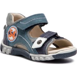 Sandały LASOCKI KIDS - CI12-TRUCK-08 Navy. Niebieskie sandały chłopięce Lasocki Kids, ze skóry, bez zapięcia. Za 79,99 zł.
