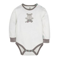 G-Mini Chłopięce Body Hipopotam, 56, Beżowe/Brązowe. Pomarańczowe body niemowlęce marki G-Mini, z bawełny. Za 39,00 zł.