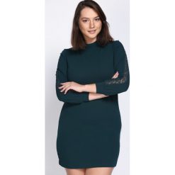 Zielona Sukienka Light Guide. Zielone sukienki hiszpanki Born2be, l, midi. Za 69,99 zł.