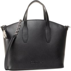 Torebka CALVIN KLEIN - Lock Domed Tote K60K606355 BAX. Czarne torebki klasyczne damskie Calvin Klein, bez wzorów, ze skóry, klasyczne, bez dodatków. Za 1399,00 zł.