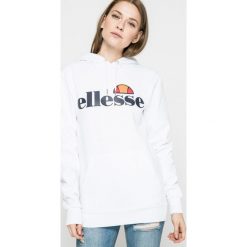 Ellesse - Bluza. Szare bluzy rozpinane damskie Ellesse, l, z nadrukiem, z bawełny, z kapturem. W wyprzedaży za 179,90 zł.
