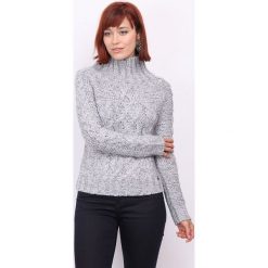 Swetry klasyczne damskie: Sweter w kolorze szarym
