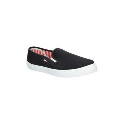 Trampki i tenisówki damskie: Tenisówki Mckey Czarne trampki slip on DTN112/16BK