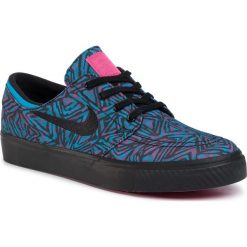 Buty NIKE - Sb Janoski Cnvs Prm (Gs) 922011 600 Watermelon/Black/Watermelon. Niebieskie półbuty damskie Nike, bez wzorów, z gumy, bez zapięcia. Za 249,00 zł.