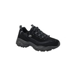 Buty Skechers D'Lites 52675-BBK. Czarne trampki męskie Skechers, bez wzorów, bez zapięcia. Za 269,99 zł.