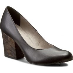Półbuty SERGIO BARDI - Alina FW127286817LM 101. Niebieskie półbuty damskie skórzane marki Sergio Bardi, na koturnie. W wyprzedaży za 189,00 zł.
