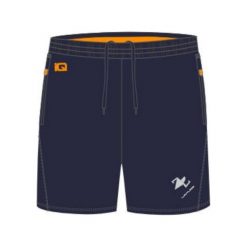 Spodenki chłopięce: IQ Szorty juniorskie Tami Jr Evening Blue/ Bright Marigold r. 158