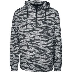 Bejsbolówki męskie: Urban Classics Tiger Camo Pull Over Bluza z kapturem Stone Camo