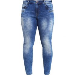 Zizzi SANNA Jeansy Slim Fit blue denim. Niebieskie jeansy damskie relaxed fit marki Zizzi. Za 359,00 zł.