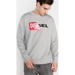 Diesel S-Samy Bluza Szary. Szare bluzy męskie Diesel, s, bez wzorów, z bawełny, bez kołnierzyka, bez rękawów, bez kaptura. Za 473,95 zł.