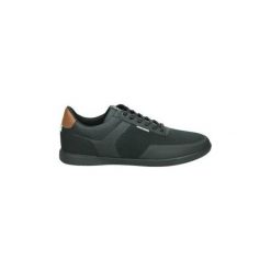 Półbuty Jack Jones 12132869. Czarne półbuty męskie Jack & Jones, bez wzorów, bez zapięcia. Za 307,25 zł.