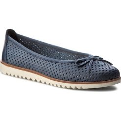 Baleriny damskie: Baleriny TAMARIS – 1-22121-28 Navy 805