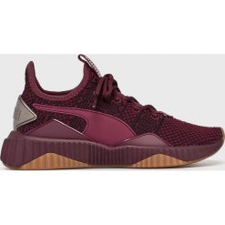 Puma - Buty Defy Luxe Wn's. Brązowe buty sportowe damskie Puma, z materiału. W wyprzedaży za 379,90 zł.