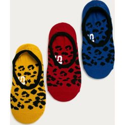 Vans - Stopki (3-pack). Skarpetki damskie Vans, bez wzorów, z elastanu. Za 59,90 zł.