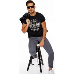 T-shirty męskie: T-SHIRT KRÓTKI RĘKAW MĘSKI GŁADKI
