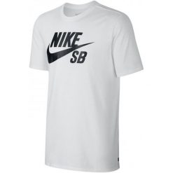 Koszulki sportowe męskie: Nike Koszulka Sportowa Sb Logo Tee 821946 100 L