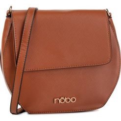 Torebka NOBO - NBAG-H2340-C017 Brązowy. Pomarańczowe listonoszki damskie Nobo, bez wzorów, ze skóry ekologicznej, bez dodatków. W wyprzedaży za 129,00 zł.