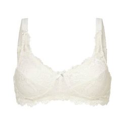 Cellbes Biustonosz Bella złamana biel female biały 75E. Białe biustonosze sportowe damskie Cellbes, w koronkowe wzory, z koronki. Za 89,00 zł.