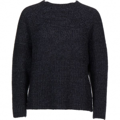 Sweter w kolorze niebiesko-czarnym. Niebieskie bez kategorii Gottardi, s, z wełny, z okrągłym kołnierzem. W wyprzedaży za 173,95 zł.