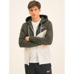 Bluza NIKE Swoosh BV5237. Zielone bluzy męskie Nike, xl, bez wzorów, z bawełny, bez kołnierzyka, bez rękawów, bez kaptura. W wyprzedaży za 269,00 zł.