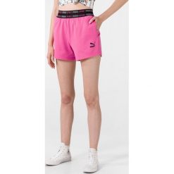 Puma Szorty Różowy. Różowe szorty damskie Puma, m, bez wzorów, z bawełny. Za 163,95 zł.