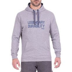 Bejsbolówki męskie: Bluza w kolorze szarym